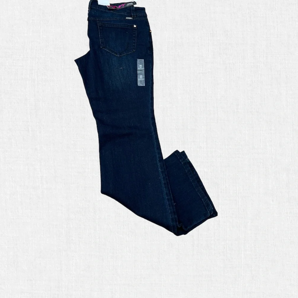 Boot Cut Short Sleek Tailored Fit Through Hip & Thighs Regular Fit Jeans by INC